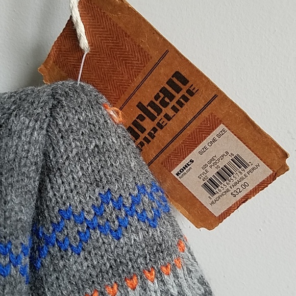 Urban Pipeline Headphone Hat - Picture 2 of 4